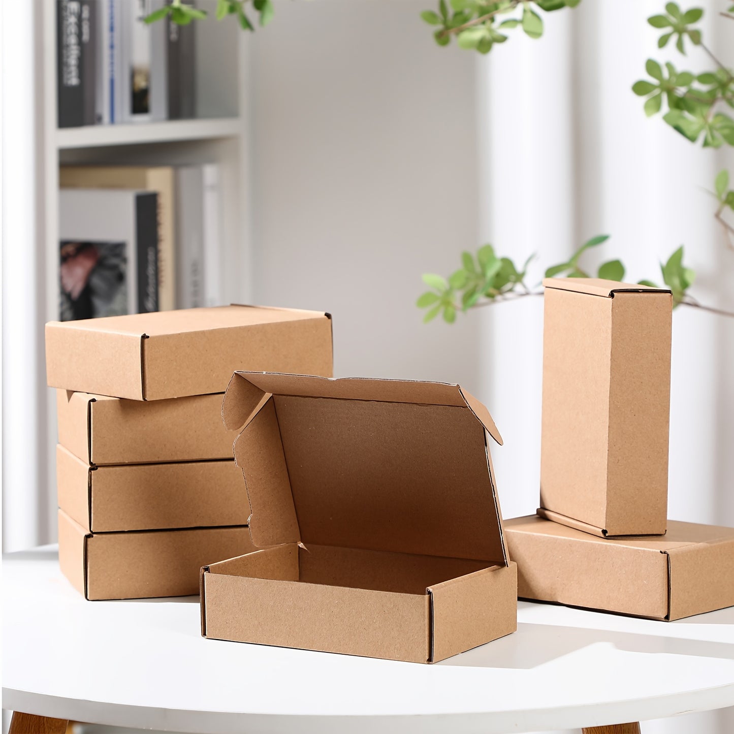 100pcs Shipping Boxes Cardboard Boxes Corrugated Cardboard Boxes Mailer Boxes Packaging Boxes For Mailing Small Business Present Easter Gift