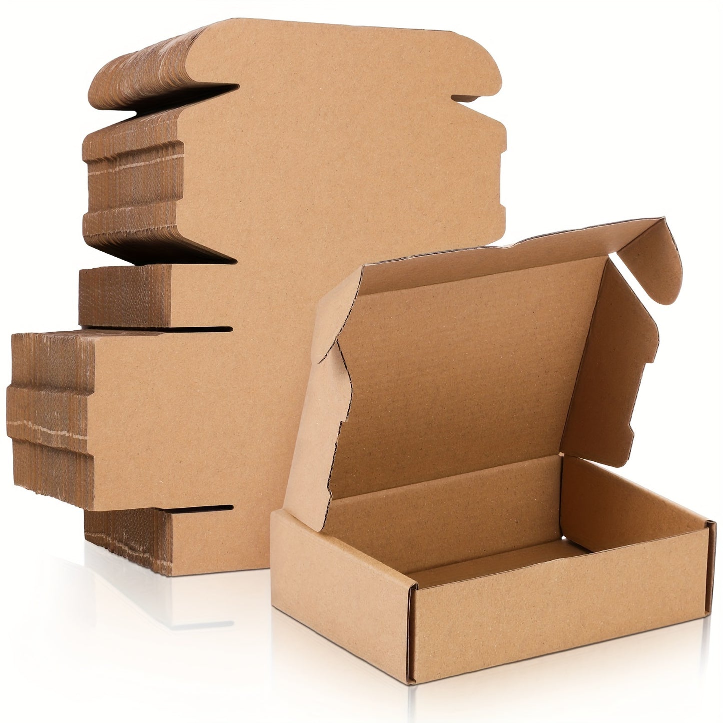 100pcs Shipping Boxes Cardboard Boxes Corrugated Cardboard Boxes Mailer Boxes Packaging Boxes For Mailing Small Business Present Easter Gift