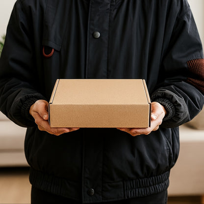 100pcs small corrugated mailing boxes, measuring 18x6x6in, suitable for paper packaging for commercial packaging