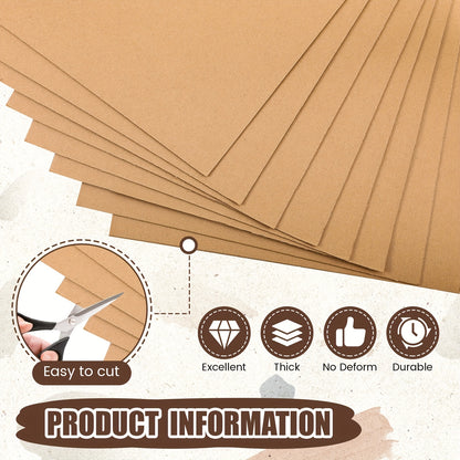 30 Pack Corrugated Cardboard Sheets Large Flat Cardboard Sheets Packaging Inserts Flat Square Inserts For Shipping Packing Mailing Crafts (24 X 18 Inch, Brown)