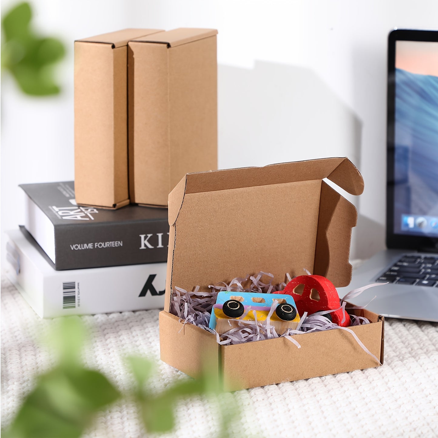 100pcs Shipping Boxes Cardboard Boxes Corrugated Cardboard Boxes Mailer Boxes Packaging Boxes For Mailing Small Business Present Easter Gift