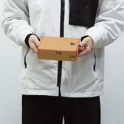 7x5x2 Inches Shipping Boxes Pack Of 50, Small Corrugated Cardboard Box For Mailing Packing Literature Mailer